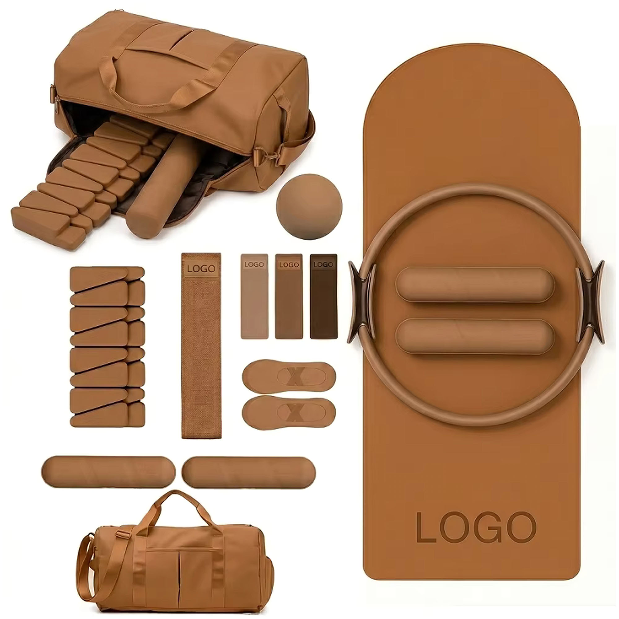 Custom Logo Gym Yoga Bal & Cir - Yoga Fitness Resistance Band recensie en prijs